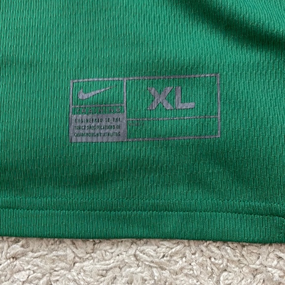 Men’s Nike Sphere Dry Kobe Bryant Mamba Green/White Dri-Fit SS Shirt SZ X-Large - Picture 5 of 10